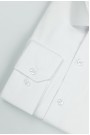 Ανδρικό Επίσημο Λευκό Πουκάμισο Classic Fit- La pupa Signature Weave