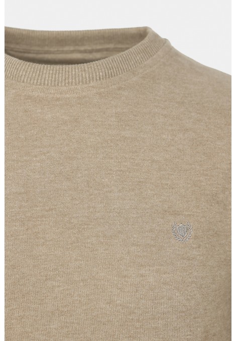 Ανδρική Σκούρο Μπεζ Μπλούζα