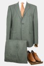 Men’s green suit with modern fit-plus size