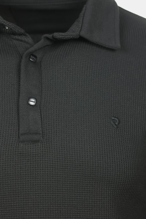 Ανδρική Μαύρη Μπλούζα Polo