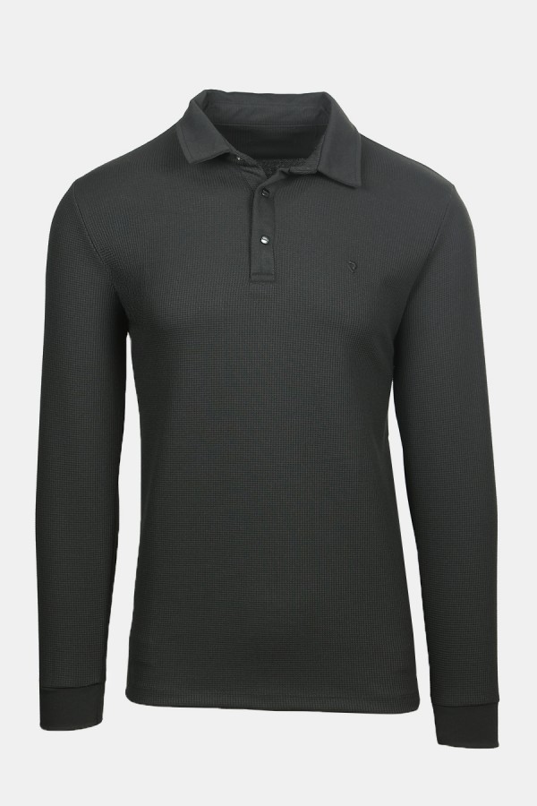 Ανδρική Μαύρη Μπλούζα Polo