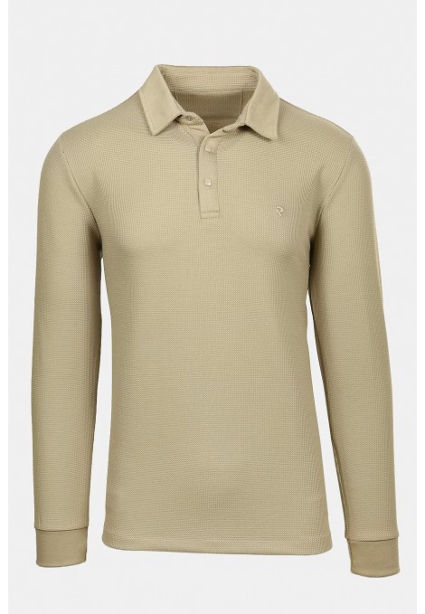 Ανδρική Μπεζ Μπλούζα Polo