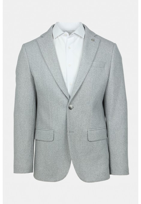 Ανοιχτό Γκρι Σακάκι