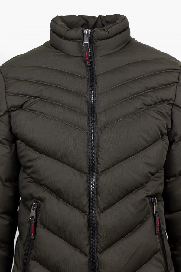 Men's Khaki  Jacket with detachable Hood