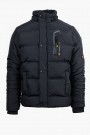 Men's Black Jacket with detachable Hood