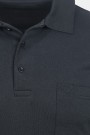 Men's Black Polo T-shirt with Pocket