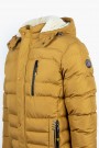 Men's Mustard Yellow Jacket with detachable Hood