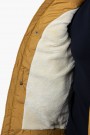 Men's Mustard Yellow Jacket with detachable Hood