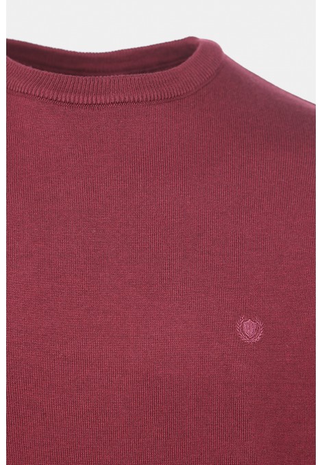 Men's Bordeuax Knitted T-shirt