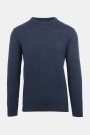 Men's Dark Blue Knitted T-shirt