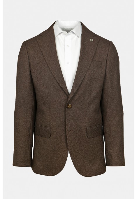Σκούρο Καφέ Σακάκι