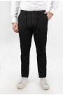 Ανδρικό Μαύρο Παντελόνι με Λάστιχο Μέσης- Day to Night