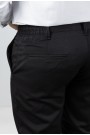 Ανδρικό Μαύρο Παντελόνι με Λάστιχο Μέσης- Day to Night