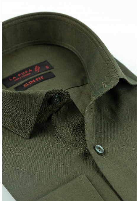 Σκούρο Πράσινο Πουκάμισο