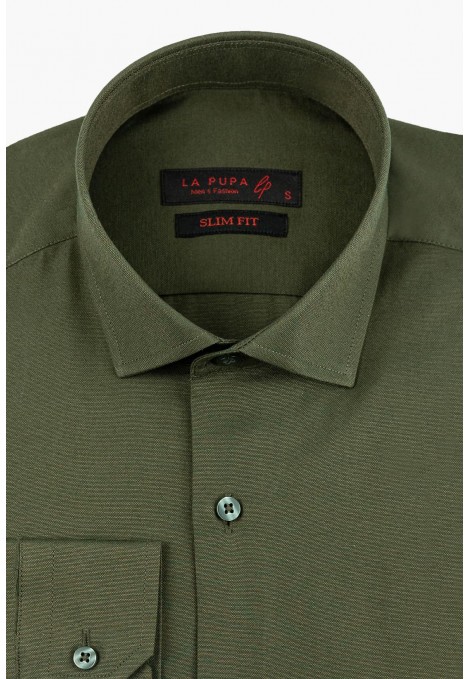 Σκούρο Πράσινο Πουκάμισο