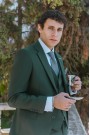 Ανδρικό Σκούρο Πράσινο κοστούμι luxury formal