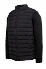 Men's Black Sleeveless Jacket