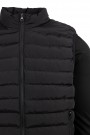 Men's Black Sleeveless Jacket