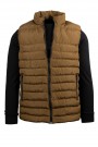 Men's Brown Sleeveless Jacket