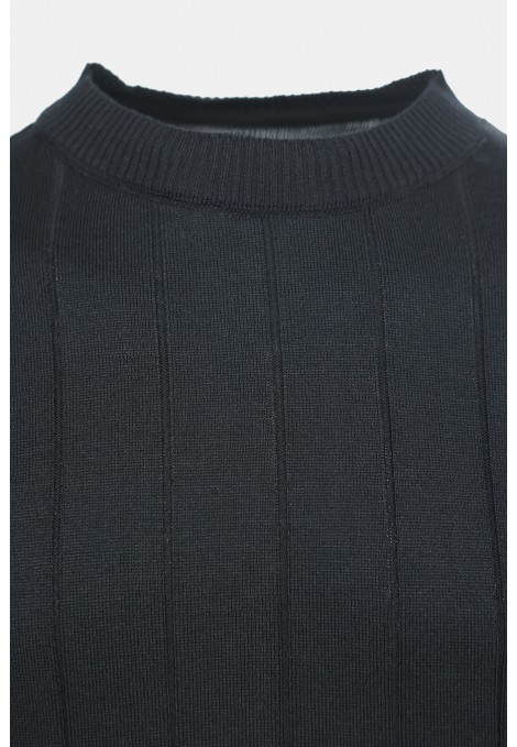 Μαύρο Πλεκτή Μπλούζα