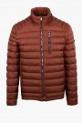 Men's Dark Red Jacket with detachable Hood