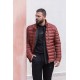 Men's Dark Red Jacket with detachable Hood