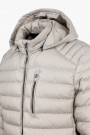 Men's Beige  Jacket with detachable Hood