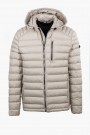 Men's Beige  Jacket with detachable Hood