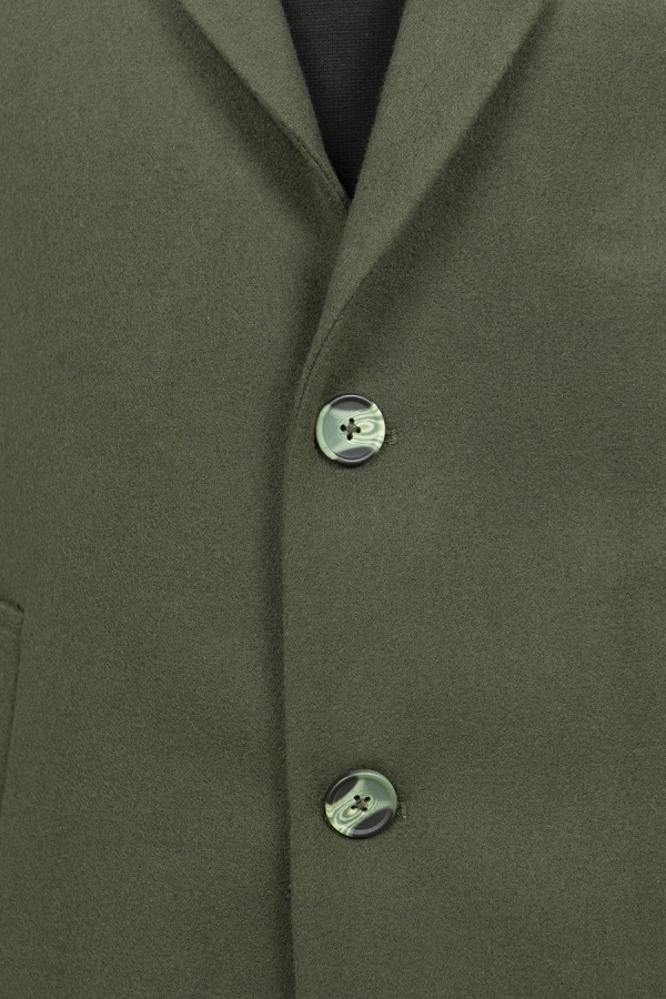 Men's Signature Double Khaki Coat 