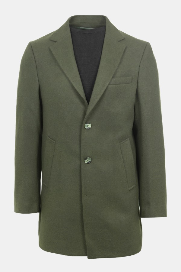 Men's Signature Double Khaki Coat 