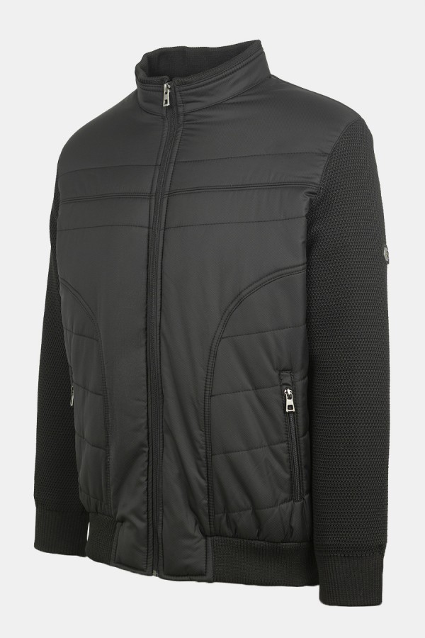 Ανδρικό Μαύρο Μπουφάν