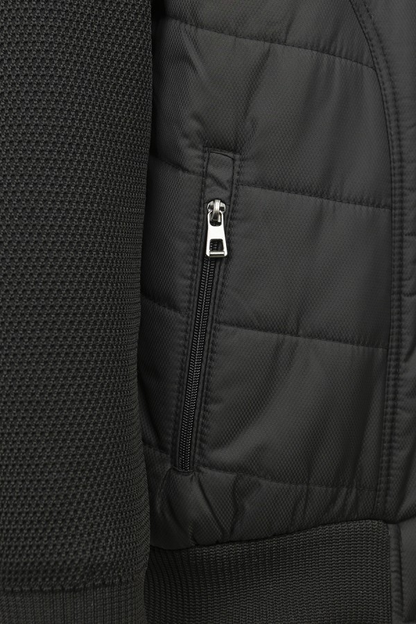 Ανδρικό Μαύρο Μπουφάν