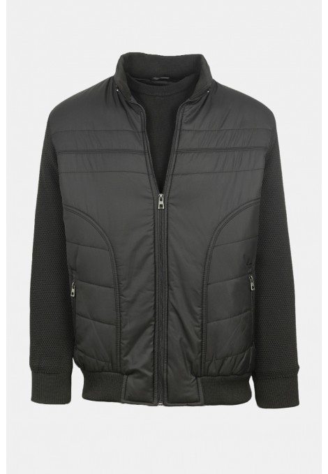 Ανδρικό Μαύρο Μπουφάν