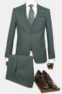 Σκούρο Πράσινο Κοστούμι