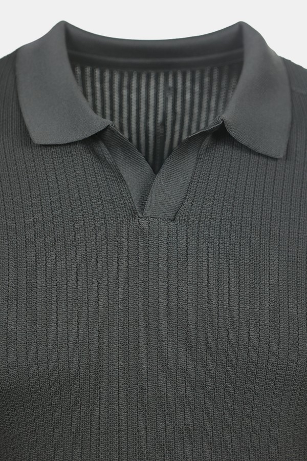 Men's Black Polo T-shirt