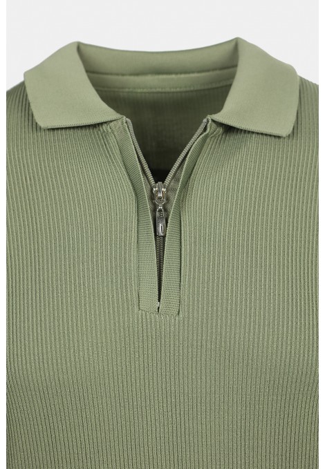 Men's Khaki Polo T-shirt
