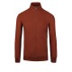 Men's Dark Red Cotton Cardigan