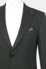 Ανδρικό Μαύρο Σακάκι Mixed Wool