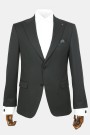 Ανδρικό Μαύρο Σακάκι Mixed Wool