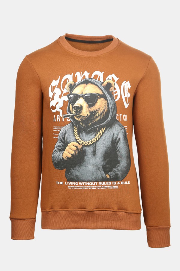 Κεραμιδί Μπλούζα Φούτερ