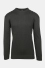 Men's Black Knitted T-shirt