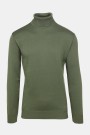 Men's Khaki Knitted Turtleneck