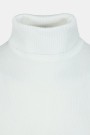 Men's White Knitted Turtleneck