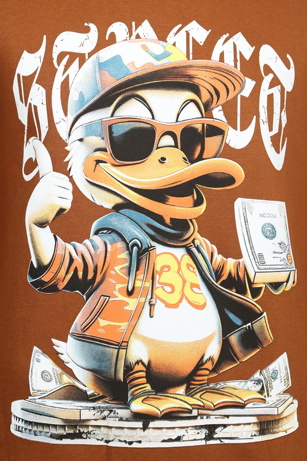 Κεραμιδί Μπλούζα Φούτερ