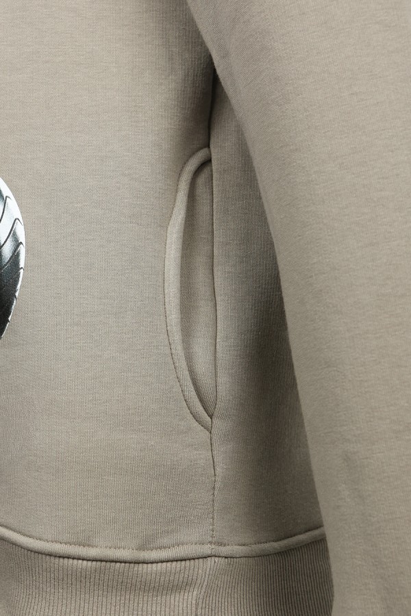 Καφέ Μπλούζα Φούτερ