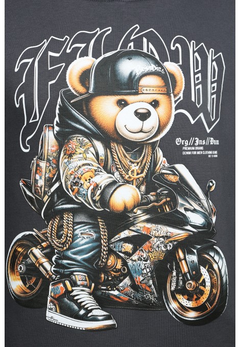 Γκρι Μπλούζα Φούτερ