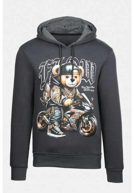 Γκρι Μπλούζα Φούτερ