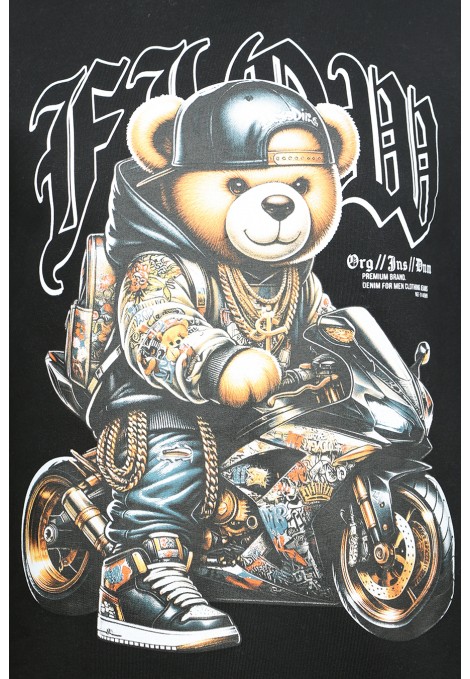 Μαύρη Μπλούζα Φούτερ