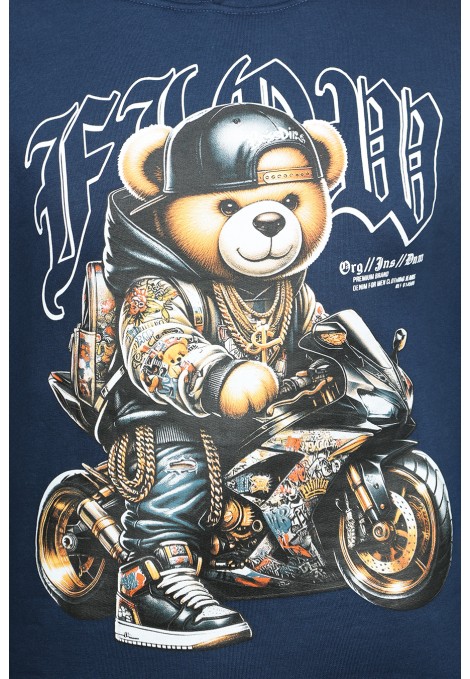 Σκούρο Μπλε Μπλούζα Φούτερ