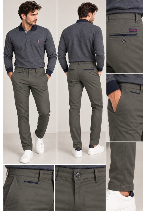 Men's Khaki Chino Pants